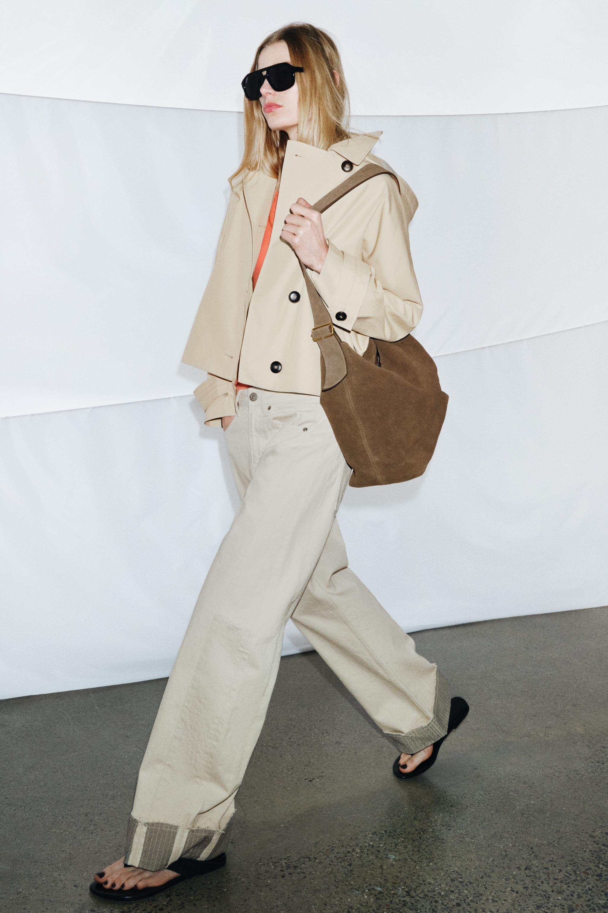 SHORT WATER REPELLENT TRENCH COAT ZW COLLECTION